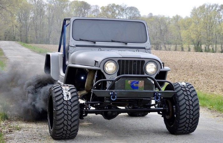 4BT Cummins-powered Jeep Wrangler built by Kyle Martin.