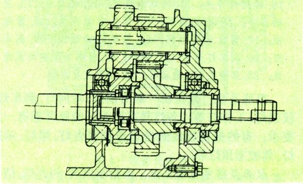 Structure of shaft-changing power take-off