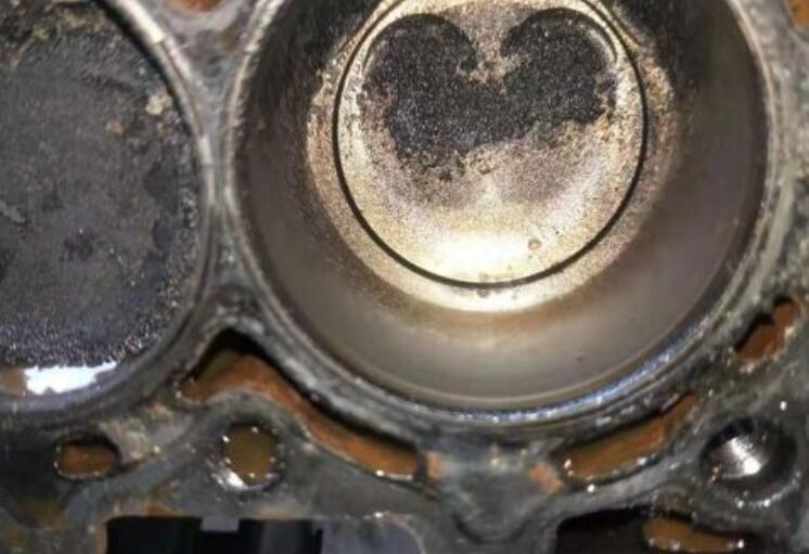 carbon in the valve