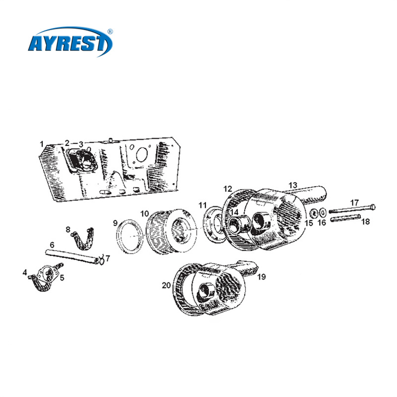 MGB Air Filter Assembly