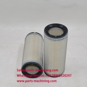 Kubota replacement air filter 06020-46335 with pleated paper media