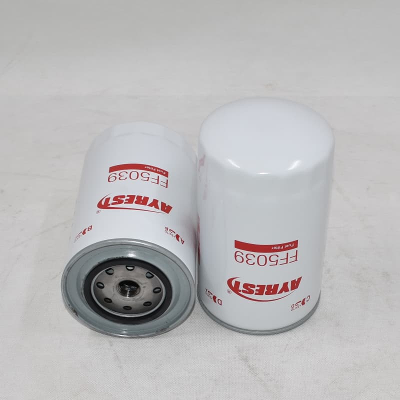 FF5039 Metal Spin-On Fuel Filter with Fleetguard cross reference