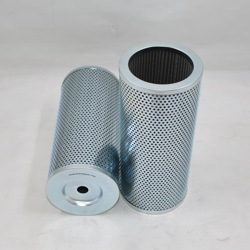 Komatsu 195-49-35122 Hydraulic Filter Replacement