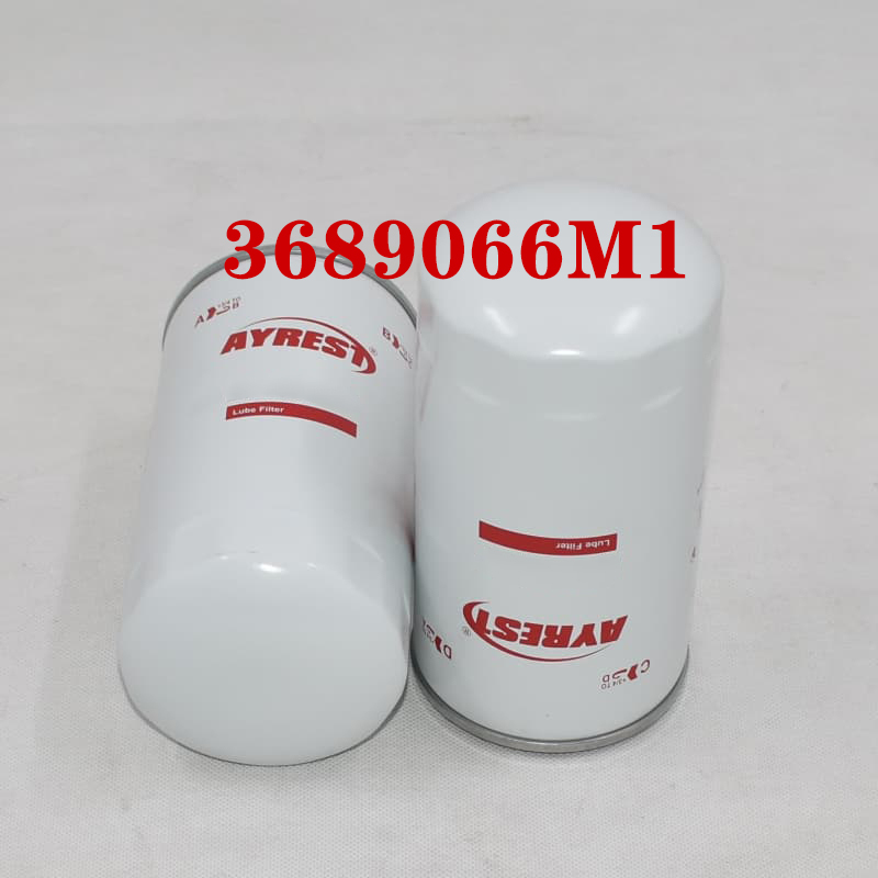 Mc Cormick 3689066M1 Oil Filter with dimensions