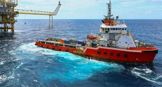 What is the purpose of the oil-water separator on board?