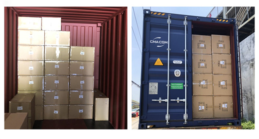 The order from Argentina has been shipped
