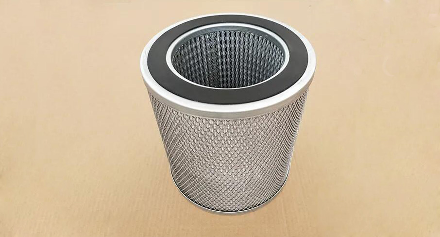 Typical structure of the air filter